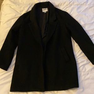 Black pea coat